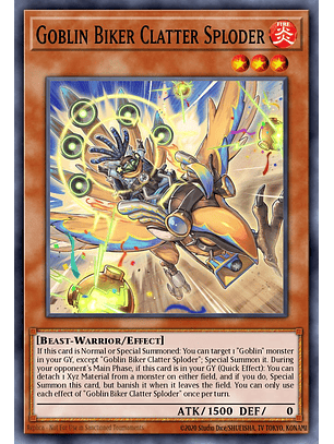 Goblin Biker Clatter Sploder - MP25-EN153 - Ultra Rare 