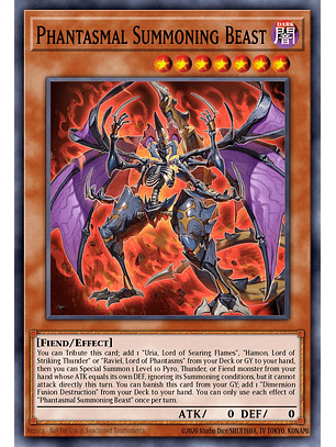Phantasmal Summoning Beast - MP25-EN156 - Ultra Rare 