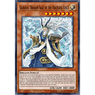 Sauravis, Dragon Sage of the Voiceless Voice - MP25-EN159 - Ultra Rare 