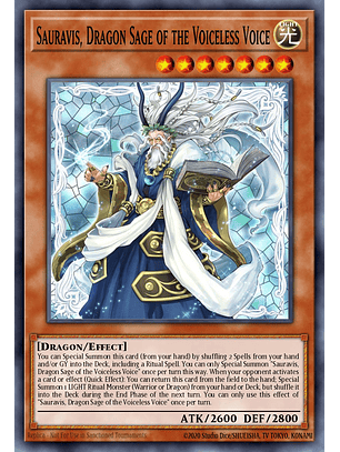 Sauravis, Dragon Sage of the Voiceless Voice - MP25-EN159 - Ultra Rare 