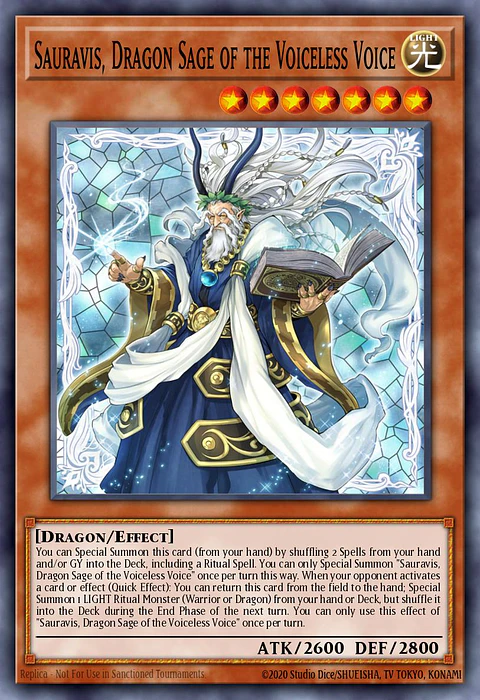 Sauravis, Dragon Sage of the Voiceless Voice - MP25-EN159 - Ultra Rare 
