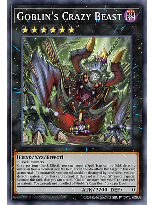 Goblin's Crazy Beast - MP25-EN163 - Ultra Rare