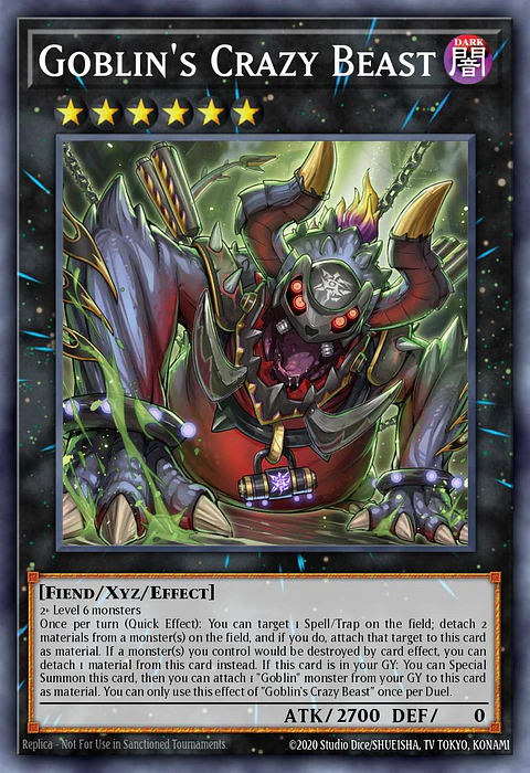 Goblin's Crazy Beast - MP25-EN163 - Ultra Rare