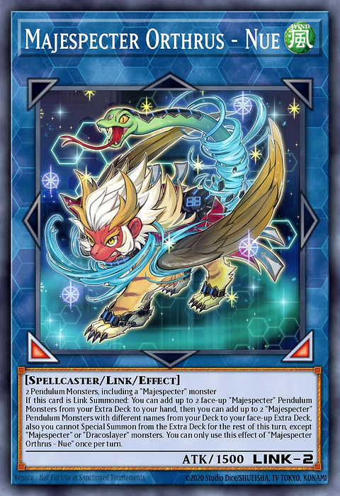 Majespecter Orthrus - Nue - MP25-EN164 - Ultra Rare 