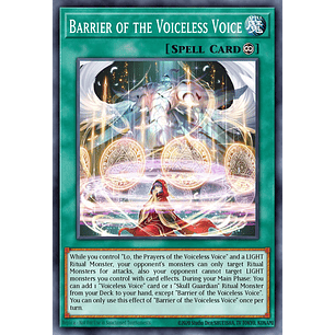 Barrier of the Voiceless Voice - MP25-EN170 - Ultra Rare 