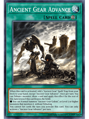 Ancient Gear Advance - MP25-EN194 - Ultra Rare