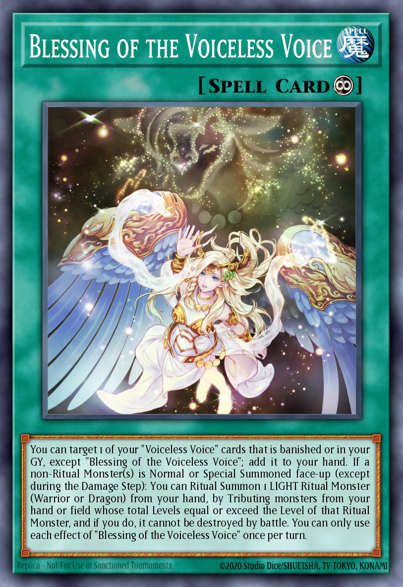 Blessing of the Voiceless Voice - MP25-EN198 - Ultra Rare 1