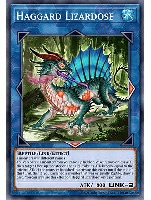 Haggard Lizardose - MP25-EN204 - Ultra Rare 