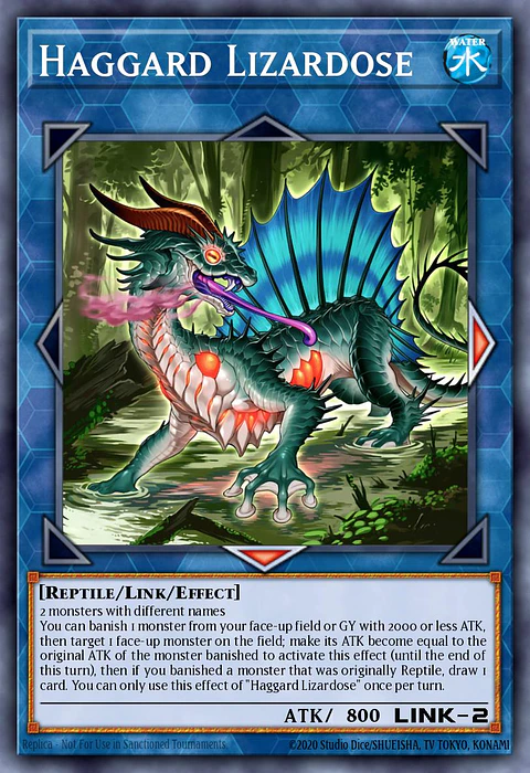 Haggard Lizardose - MP25-EN204 - Ultra Rare 