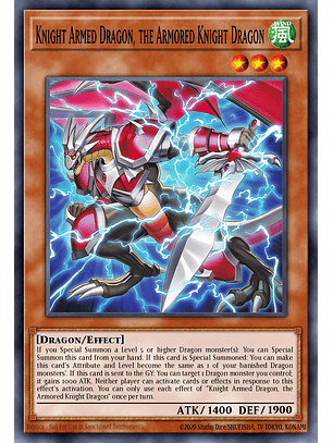 Knight Armed Dragon, the Armored Knight Dragon - MP25-EN213 - Ultra Rare