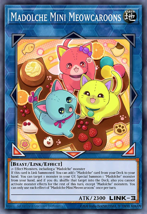 Madolche Mini Meowcaroons - MP25-EN224 - Ultra Rare 
