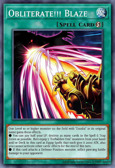 Obliterate!!! Blaze - MP25-EN225 - Ultra Rare 