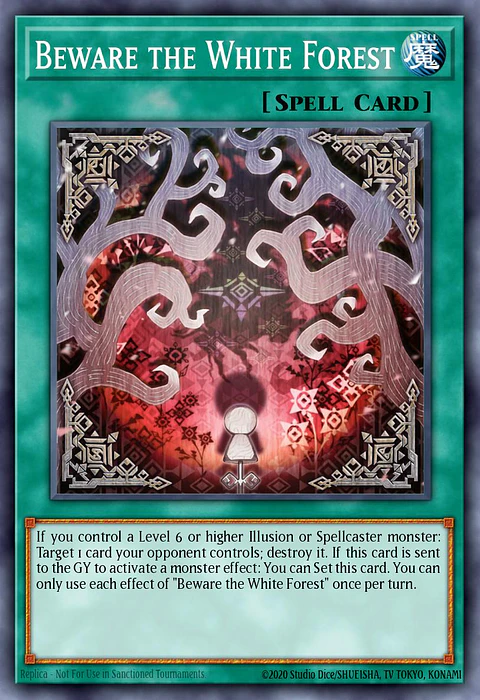 Beware the White Forest - MP25-EN227 - Ultra Rare