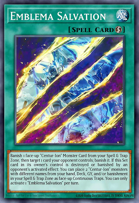 Emblema Salvation - MP25-EN230 - Ultra Rare 