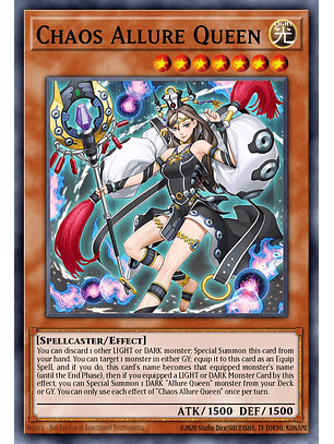 Chaos Allure Queen - MP25-EN242 - Ultra Rare 