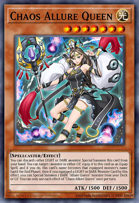 Chaos Allure Queen - MP25-EN242 - Ultra Rare 