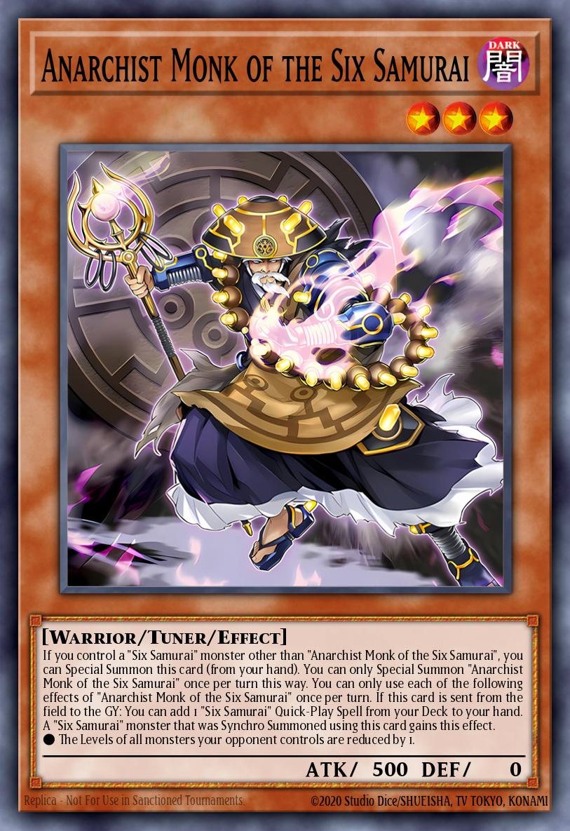 Anarchist Monk of the Six Samurai - MP25-EN245 - Ultra Rare  1