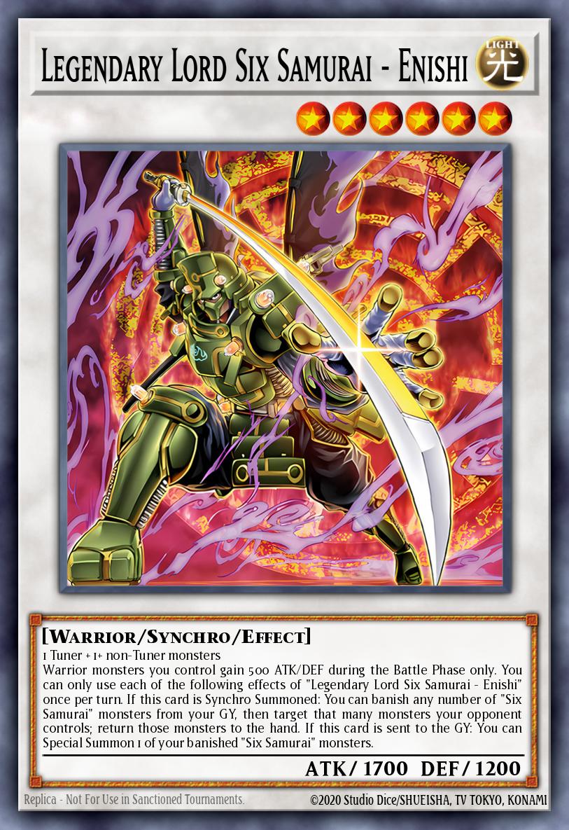 Legendary Lord Six Samurai - Enishi - MP25-EN247 - Ultra Rare  1