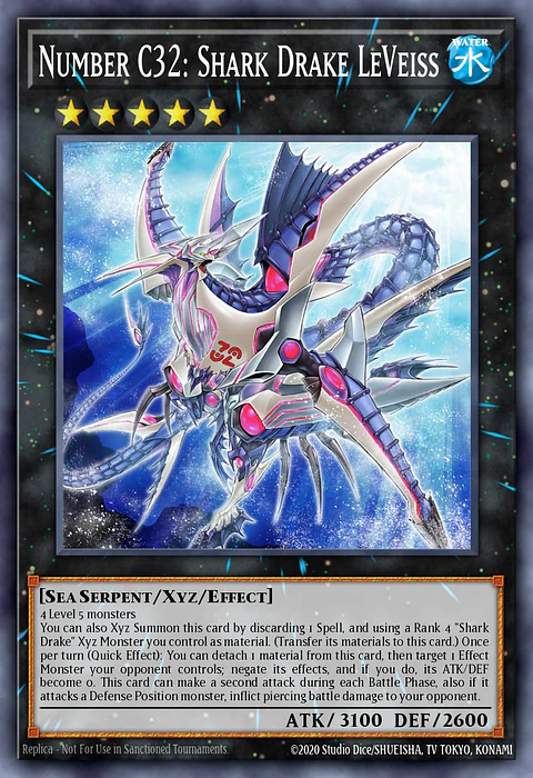 Number C32: Shark Drake LeVeiss - MP25-EN248 - Ultra Rare 