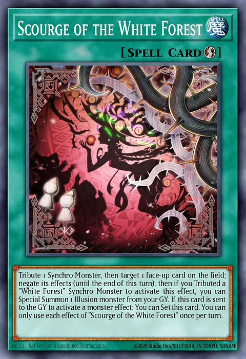 Scourge of the White Forest - MP25-EN250 - Ultra Rare 