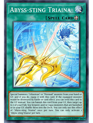 Abyss-sting Triaina - MP25-EN253 - Ultra Rare 