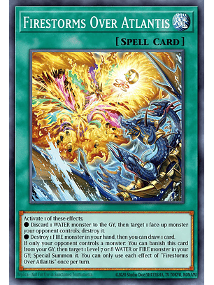 Firestorms Over Atlantis - MP25-EN255 - Ultra Rare