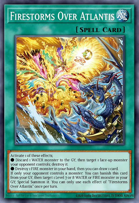 Firestorms Over Atlantis - MP25-EN255 - Ultra Rare