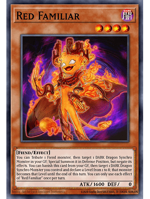 Red Familiar - MP25-EN274 - Ultra Rare