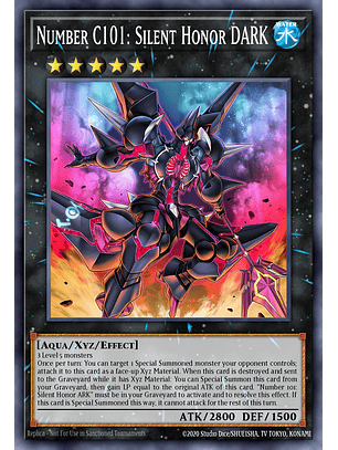 Number C101: Silent Honor DARK - MP25-EN275 - Ultra Rare 