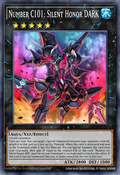 Number C101: Silent Honor DARK - MP25-EN275 - Ultra Rare 