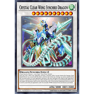 Crystal Clear Wing Synchro Dragon - MP25-EN276 - Ultra Rare