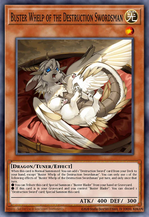 Buster Whelp of the Destruction Swordsman - MP25-EN280 - Ultra Rare 