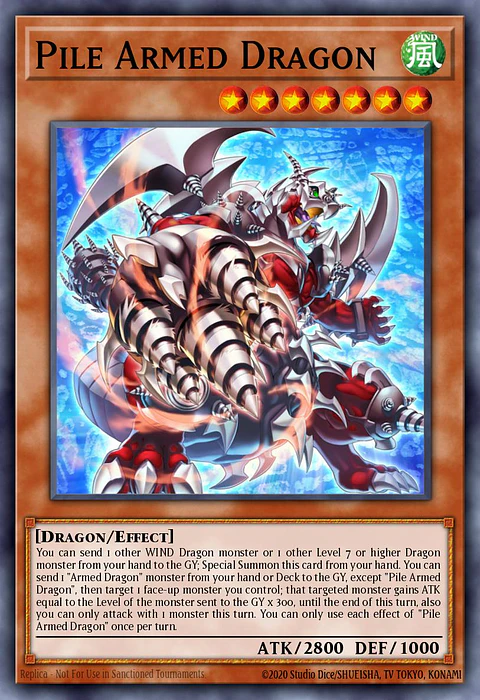 Pile Armed Dragon - MP25-EN289 - Ultra Rare 