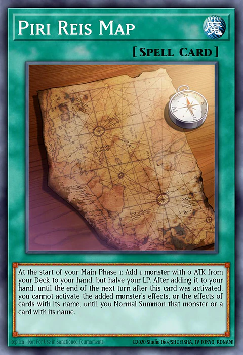 Piri Reis Map - MP25-EN290 - Ultra Rare 