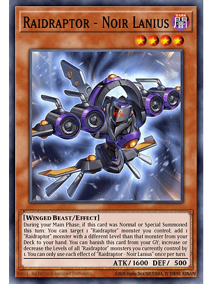 Raidraptor - Noir Lanius - MP25-EN302 - Common 