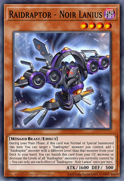 Raidraptor - Noir Lanius - MP25-EN302 - Common 