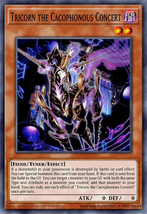  Tricorn the Cacophonous Concert - MP25-EN331 - Common 