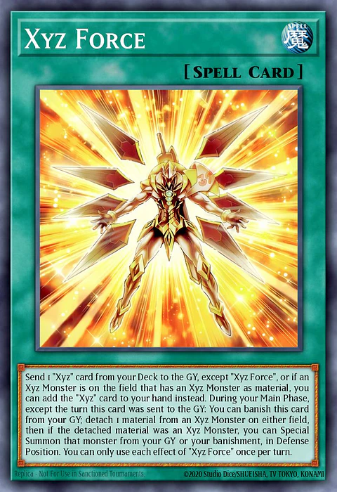 Xyz Force - MP25-EN332 - Common 