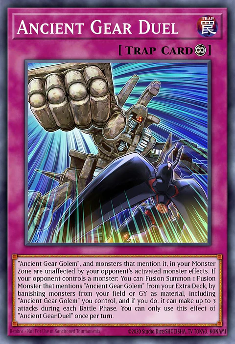 Ancient Gear Duel - MP25-EN360 - Common 