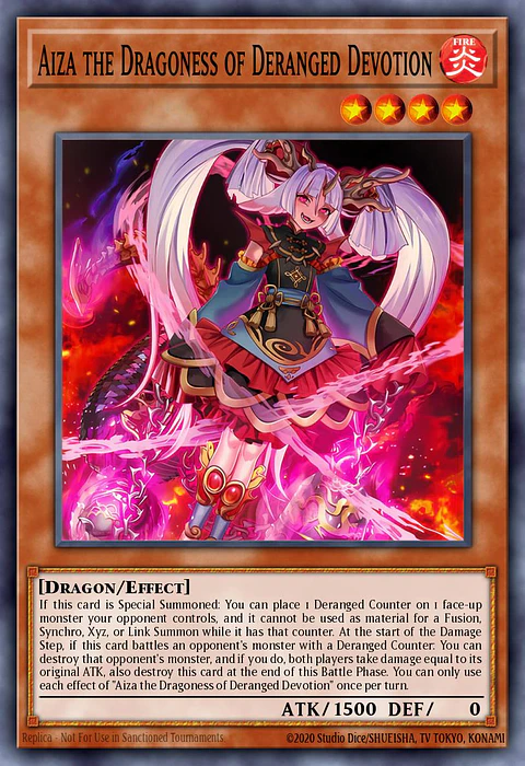 Aiza the Dragoness of Deranged Devotion - MP25-EN370 - Common 