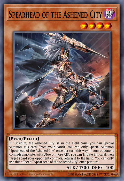 Spearhead of the Ashened City - MP25-EN372 - Common 