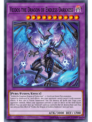 Veidos the Dragon of Endless Darkness - MP25-EN373 - Common 