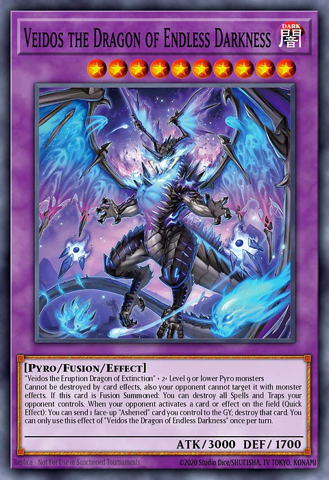 Veidos the Dragon of Endless Darkness - MP25-EN373 - Common 