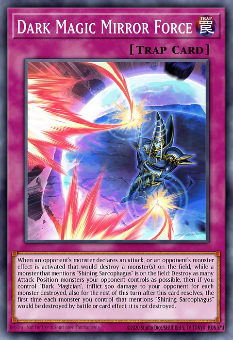 Dark Magic Mirror Force - MP25-EN394 - Common 