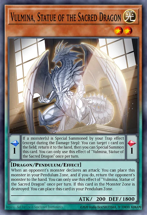 Vulmina, Statue of the Sacred Dragon - MP25-EN400 - Common 
