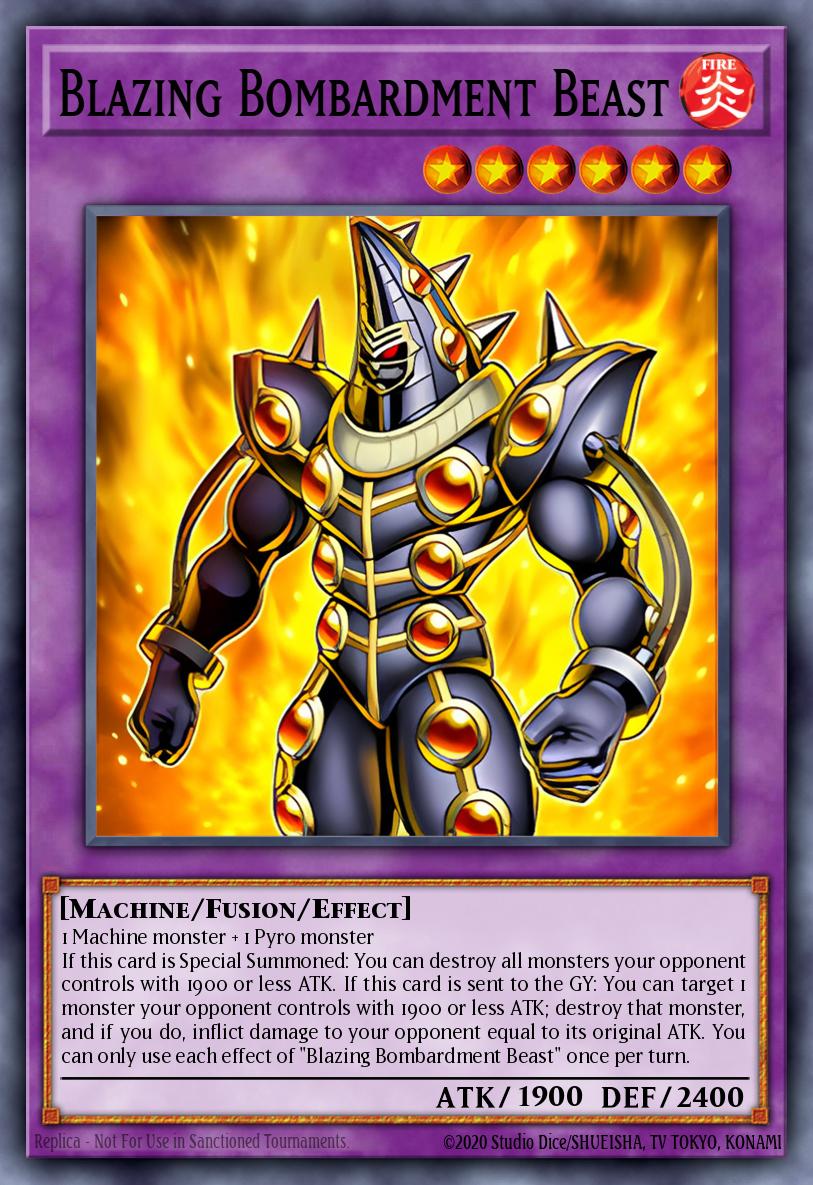 Blazing Bombardment Beast - MP25-EN406 - Common  2