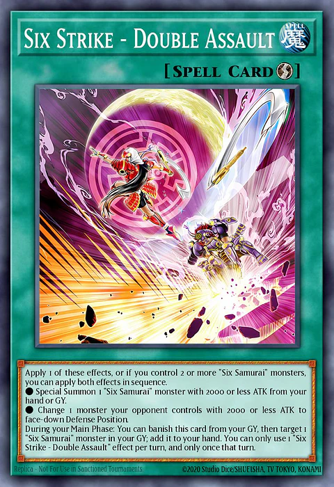 Six Strike - Double Assault - MP25-EN419 - Common 