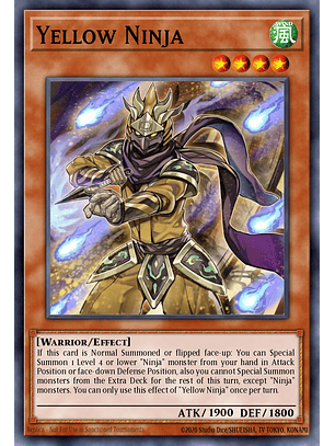 Yellow Ninja - MP25-EN449 - Common 