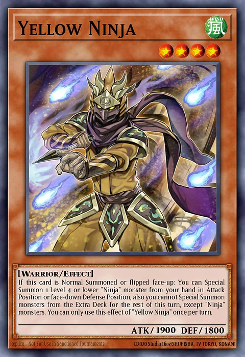 Yellow Ninja - MP25-EN449 - Common 
