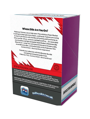 Pokémon: Destined Rivals Booster Bundle 